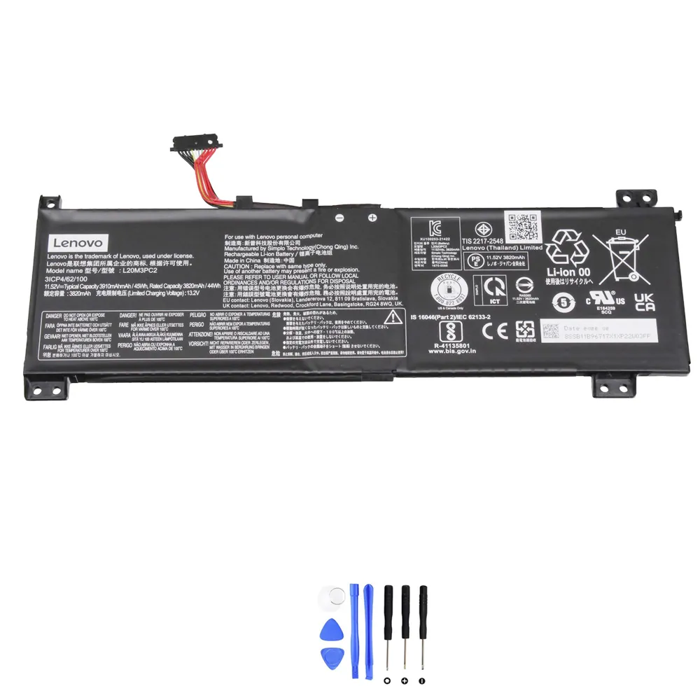 Lenovo L20M3PC2 accu (batterij) 45Wh