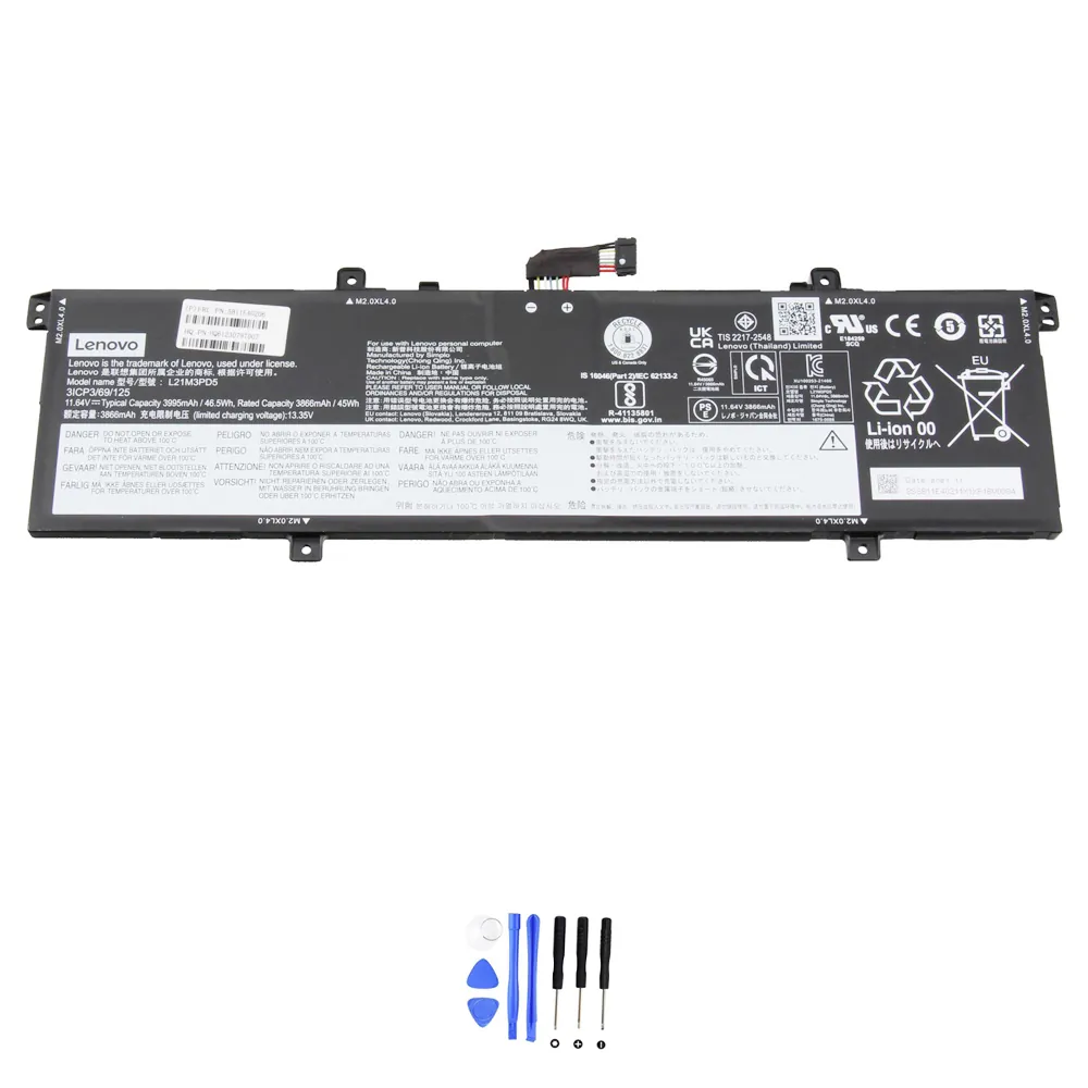 Lenovo L21M3PD5 accu (batterij) 46,5Wh
