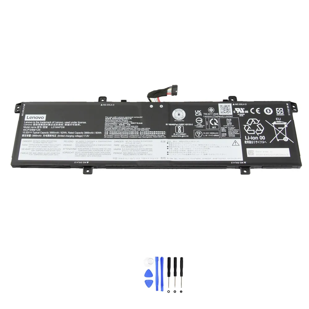Lenovo L21M4PD6 accu (batterij) 62Wh