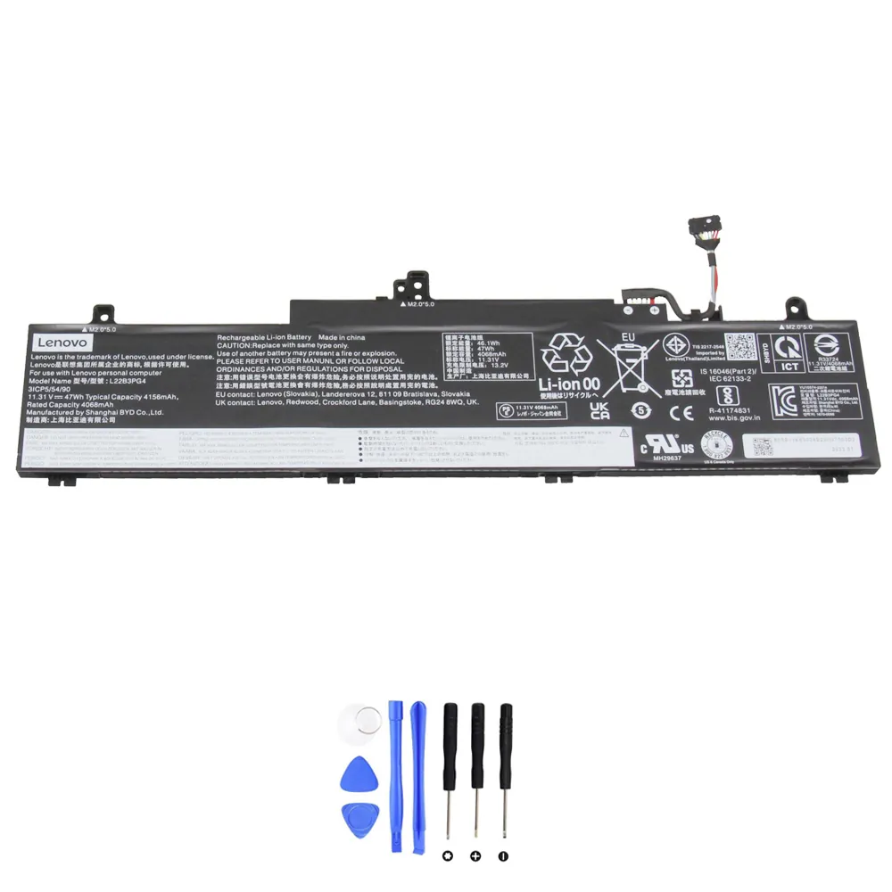 Lenovo L22B3PG4 accu (batterij) 47Wh