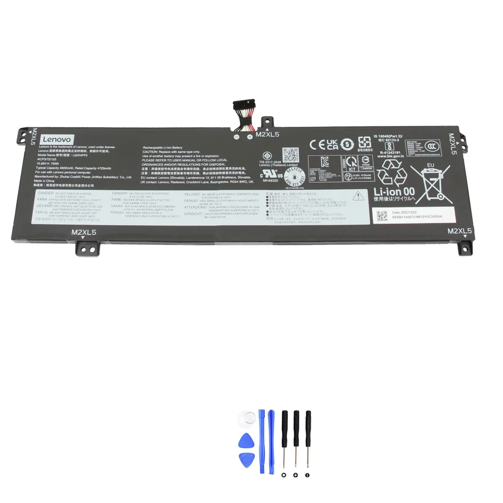 Lenovo L22X4PF5 accu (batterij) 75Wh