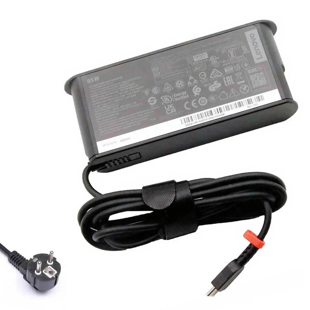 20V 4,75A 95W Lenovo USB-C oplader netadapter compact formaat