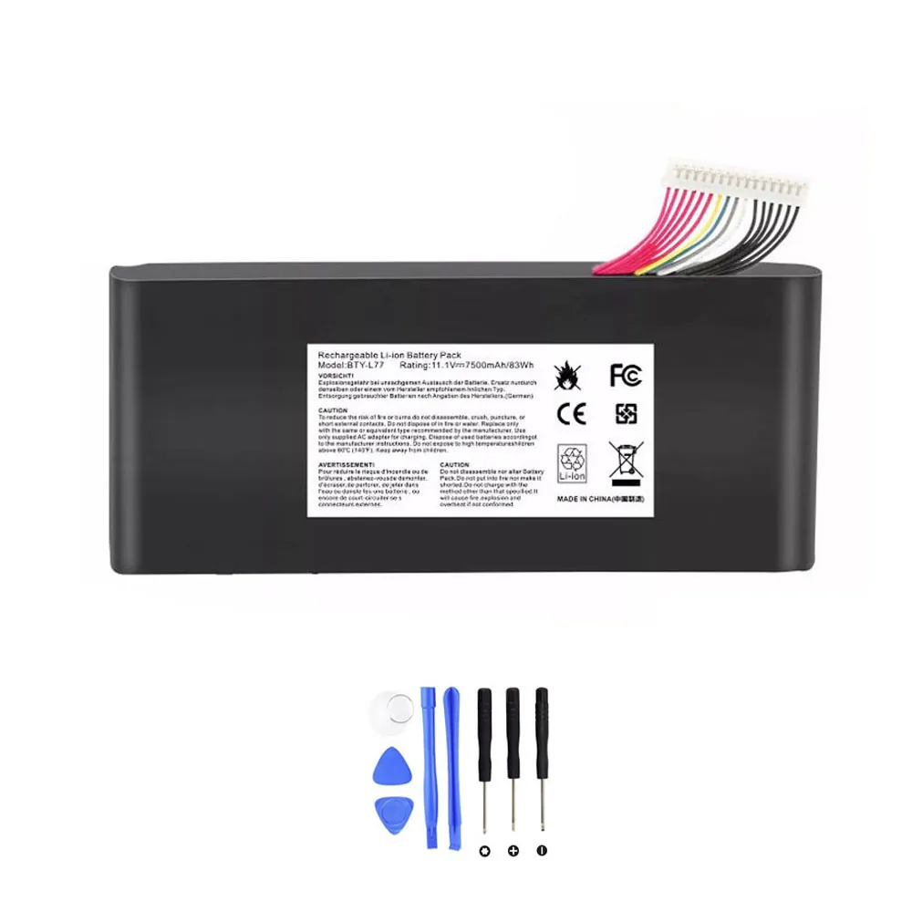 MSI BTY-L77 accu (batterij) 83,5Wh