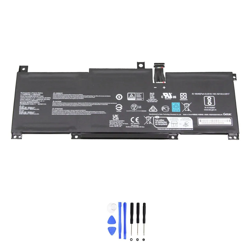 MSI BTY-M49 accu (batterij) 53,8Wh