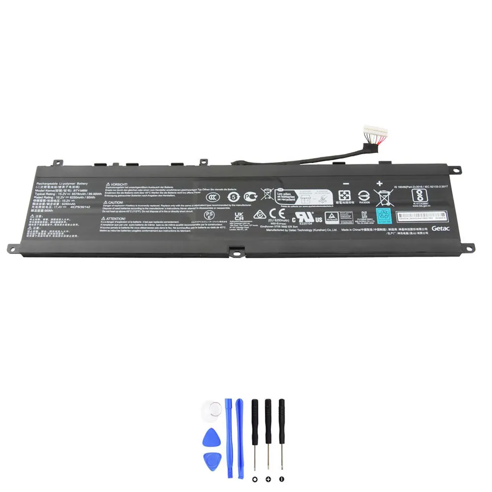 MSI BTY-M6M accu (batterij) 99,99Wh