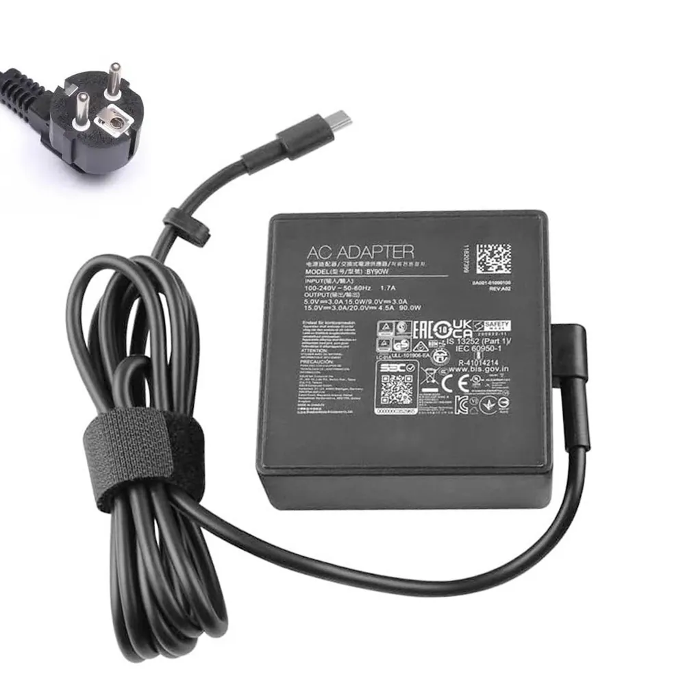 20V 4,5A 90W MSI(Delta) USB-C oplader netadapter