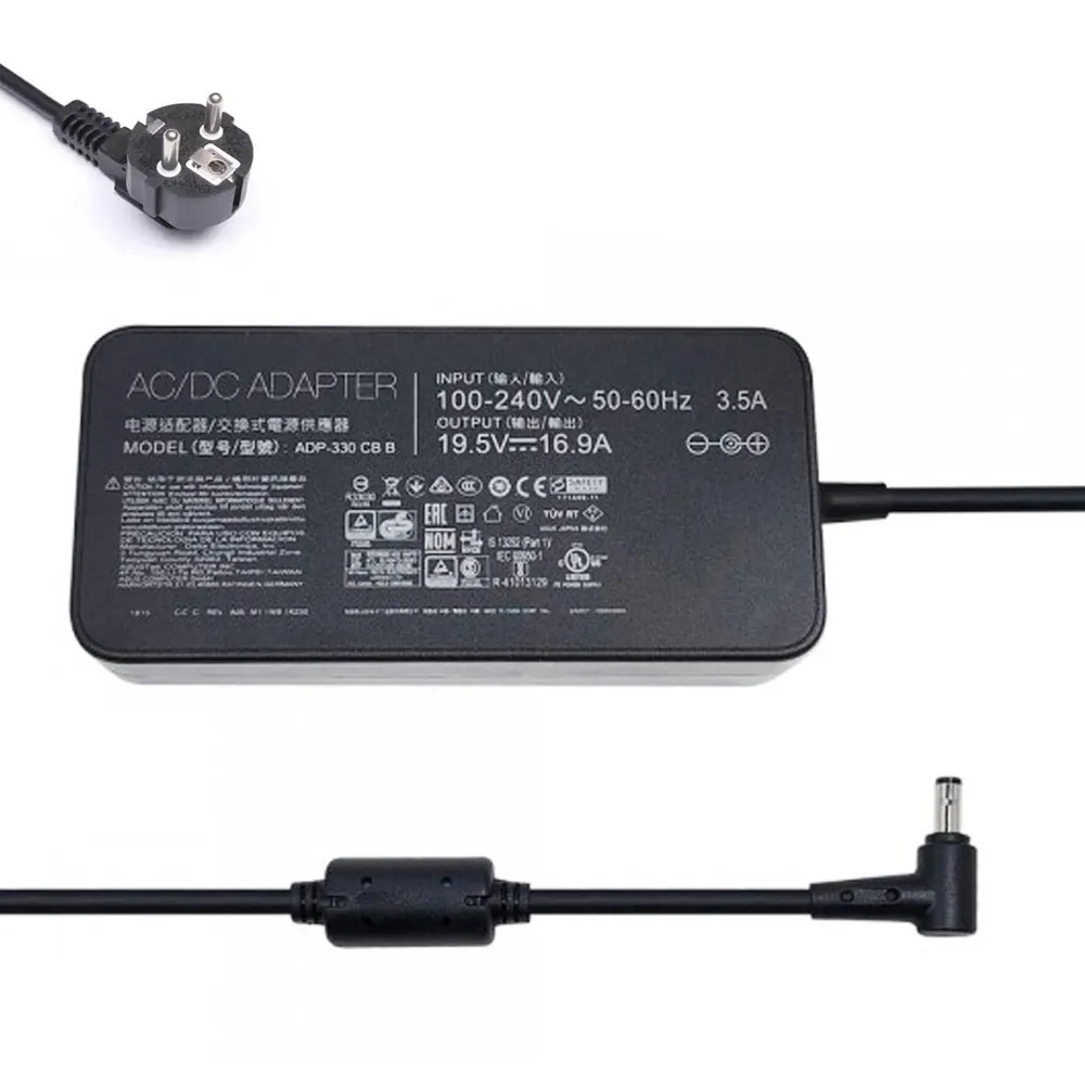 19,5V 16,9A 330W Medion oplader netadapter 5,5mm 2,5mm stekker