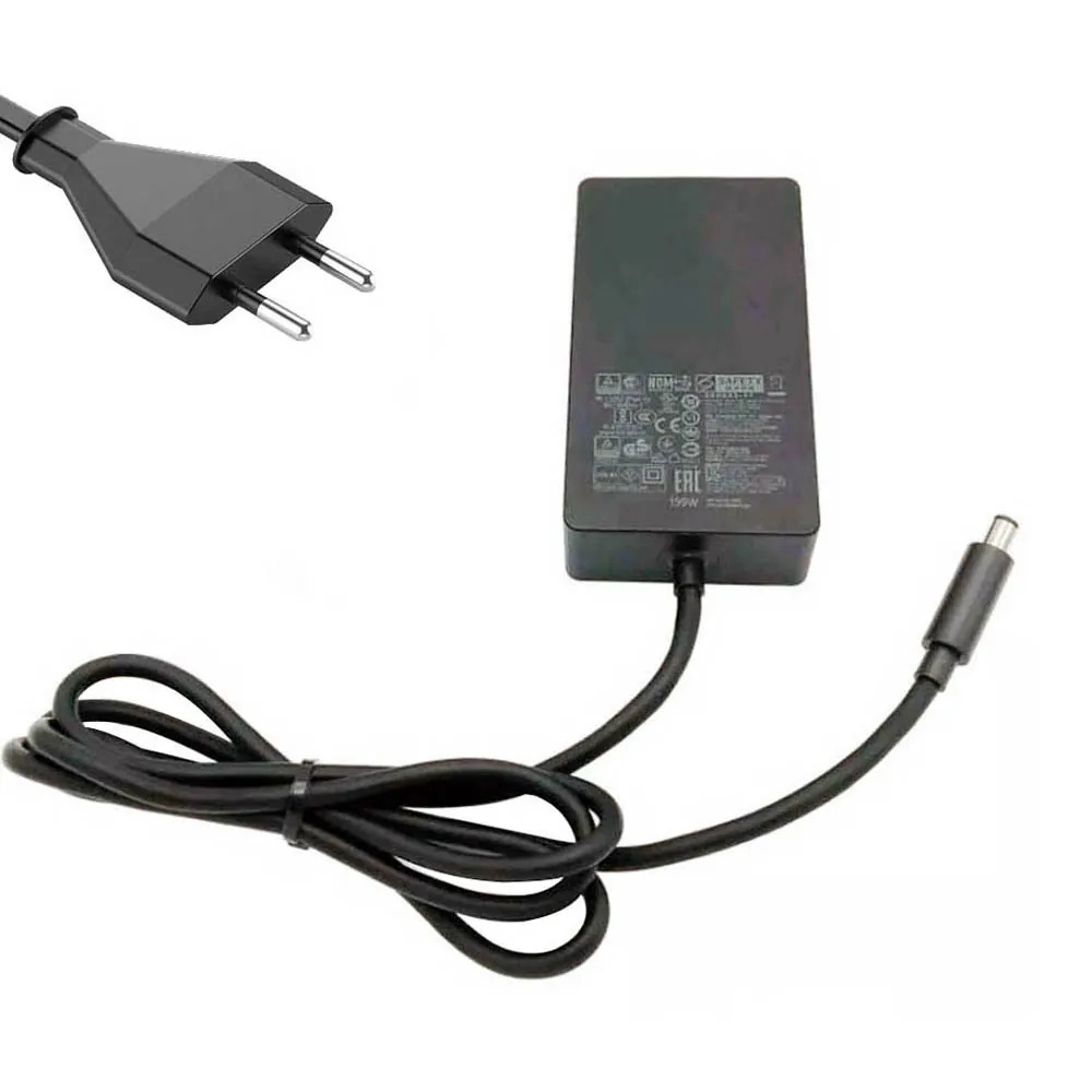 15,35V 12,96A 199W Microsoft 1931 Surface Dock 2 oplader netadapter 7,4mm 5,0mm stekker