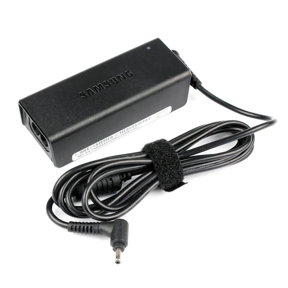 19V 2,1A 40W Samsung oplader netadapter 3,0mm 1,0mm stekker