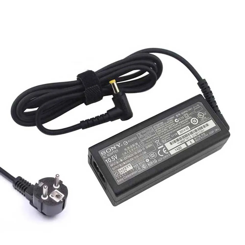 10,5V 2,9A 30W Sony oplader netadapter 4,8mm 1,7mm stekker