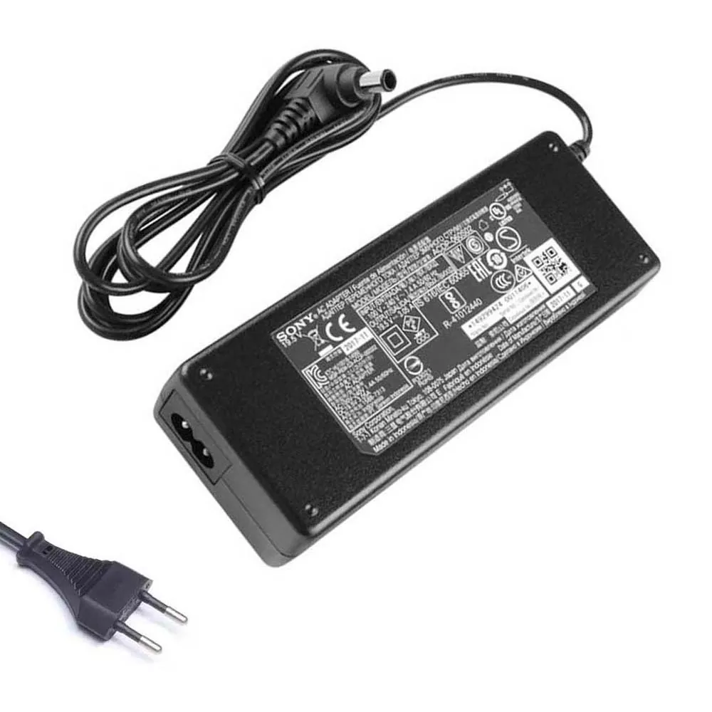 19,5V 3,05A 60W Sony TV oplader netadapter 6,5mm 4,4mm stekker