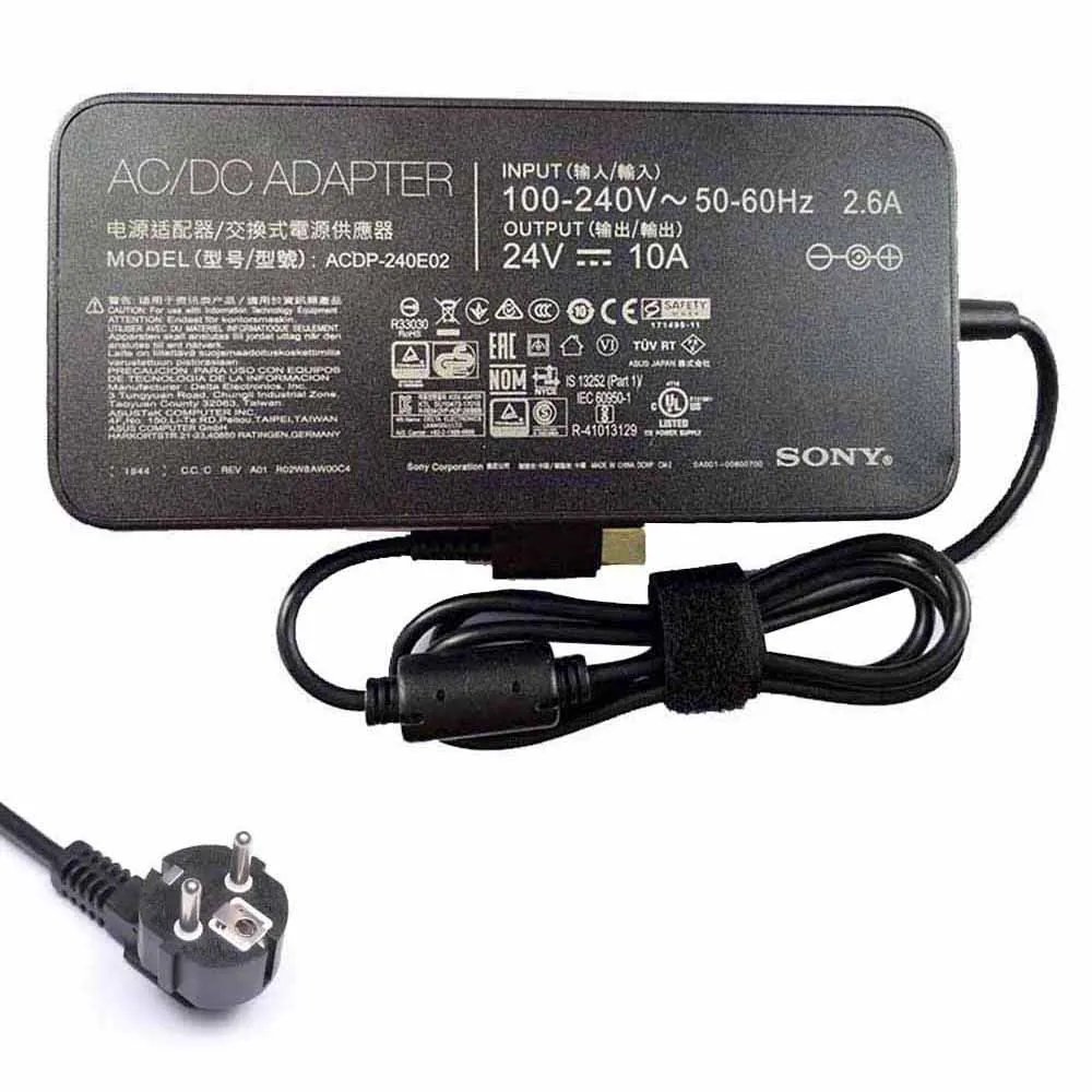 24V 9,4A-10A 240W Sony ACDP-240E01 ACDP-240E02 TV oplader netadapter
