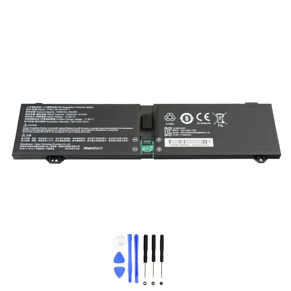 Tongfang PHID1-00-18-4S1P-1 accu (batterij) 99,8Wh