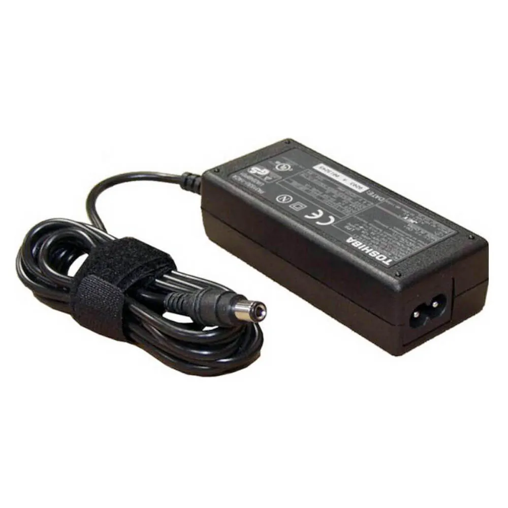 15V 5A 75W Toshiba oplader netadapter 6,3mm 3,0mm stekker