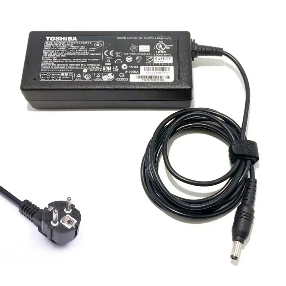 19V 4,74A 90W Toshiba oplader netadapter 5,5mm 2,5mm stekker