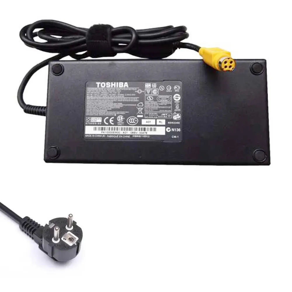 19V 9,5A 180W Toshiba oplader netadapter 4-Pole stekker