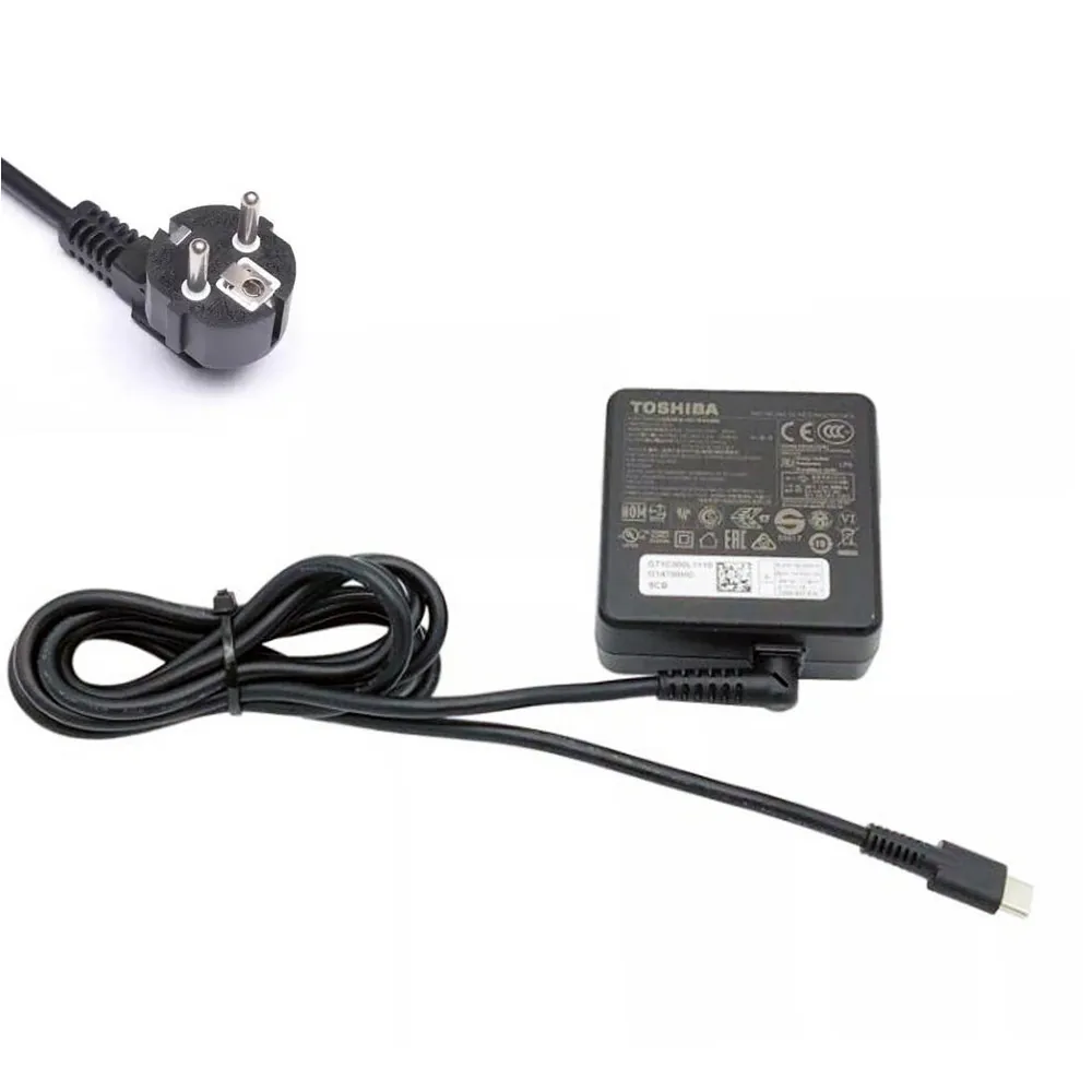 20V 2,25A 45W Toshiba USB-C oplader netadapter