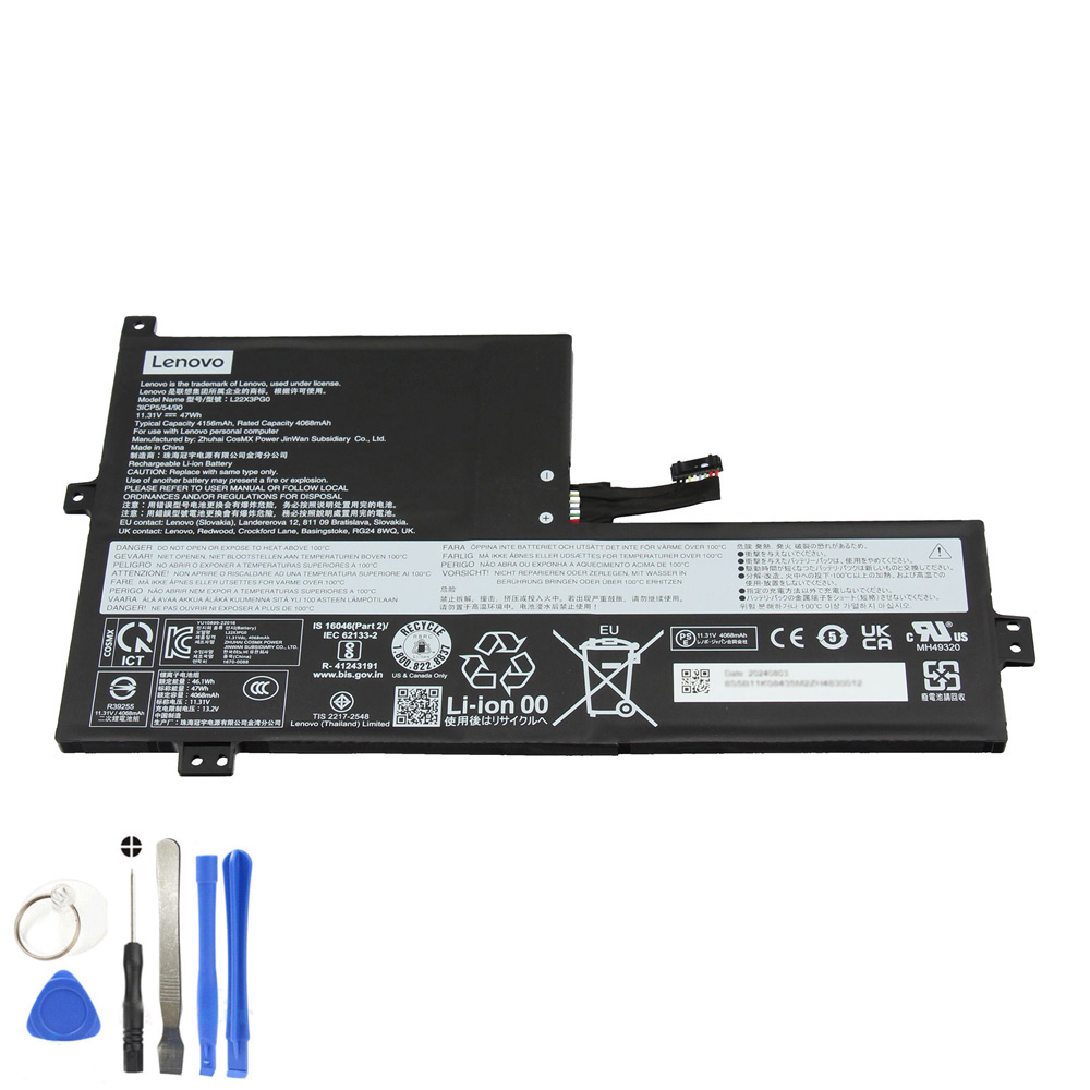 Lenovo L22X3PG0 accu (batterij) 47Wh