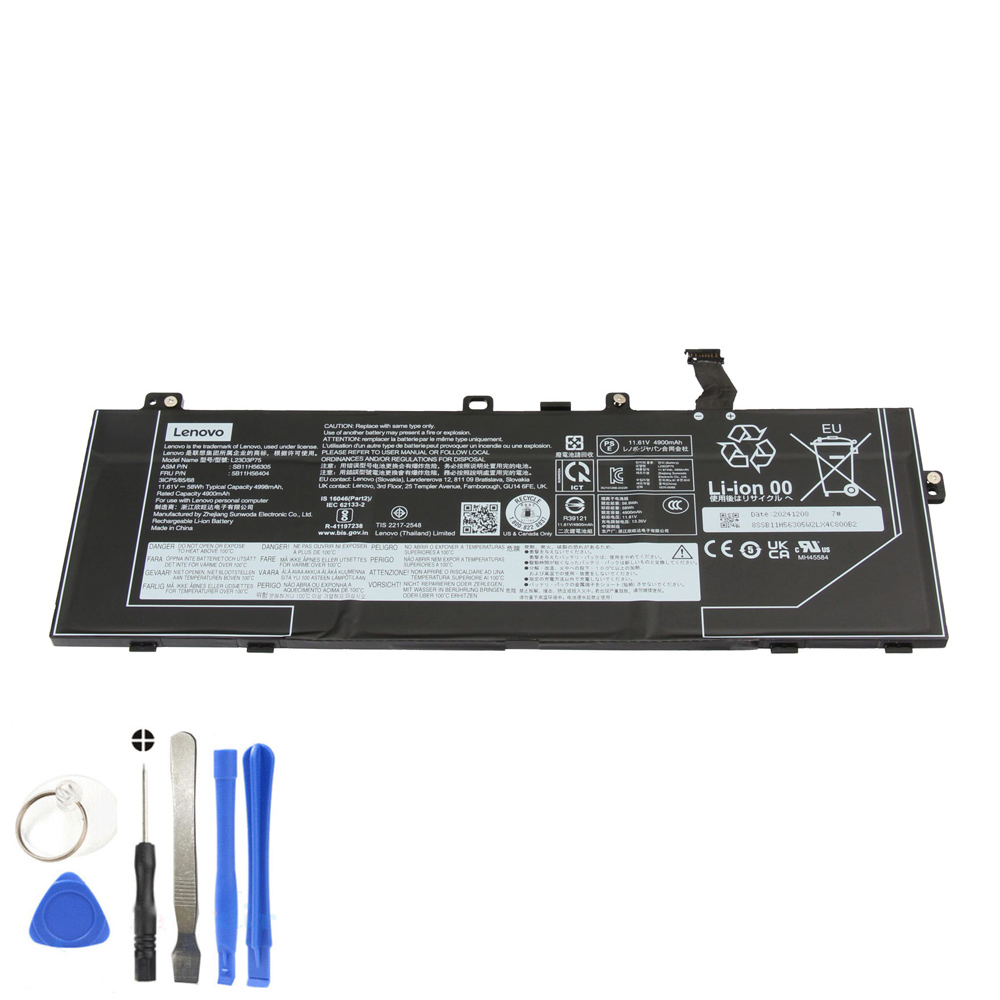 Lenovo L23D3P75 accu (batterij) 58Wh
