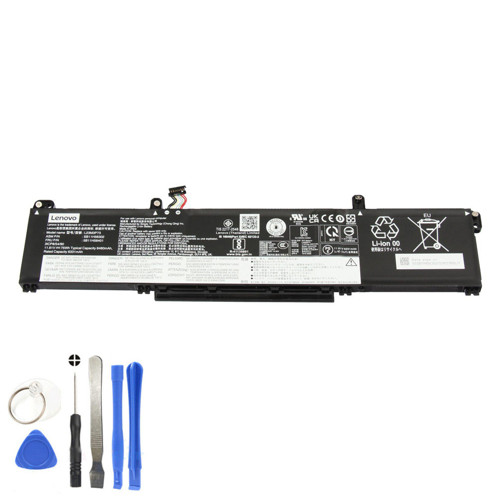Lenovo L23M3P73 accu (batterij) 75Wh