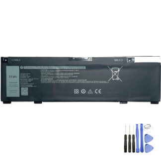 Vervanging voor Dell 266J9 accu (batterij) 51Wh