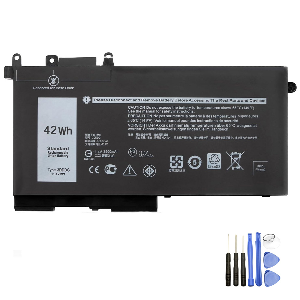 Vervanging voor Dell 3DDDG accu (batterij) 42Wh
