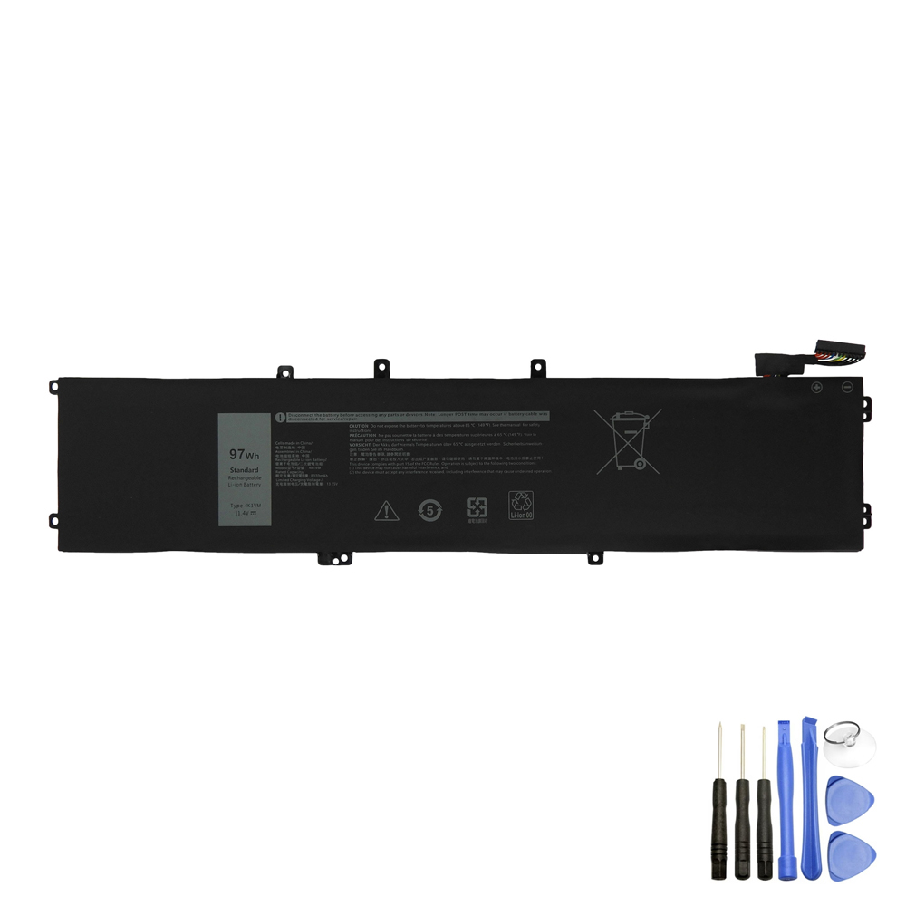 Vervanging voor Dell 4K1VM accu (batterij) 97Wh