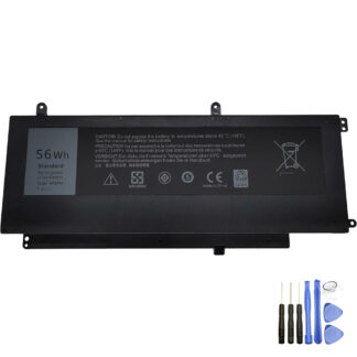 Vervanging voor Dell 4P8PH accu (batterij) 56Wh