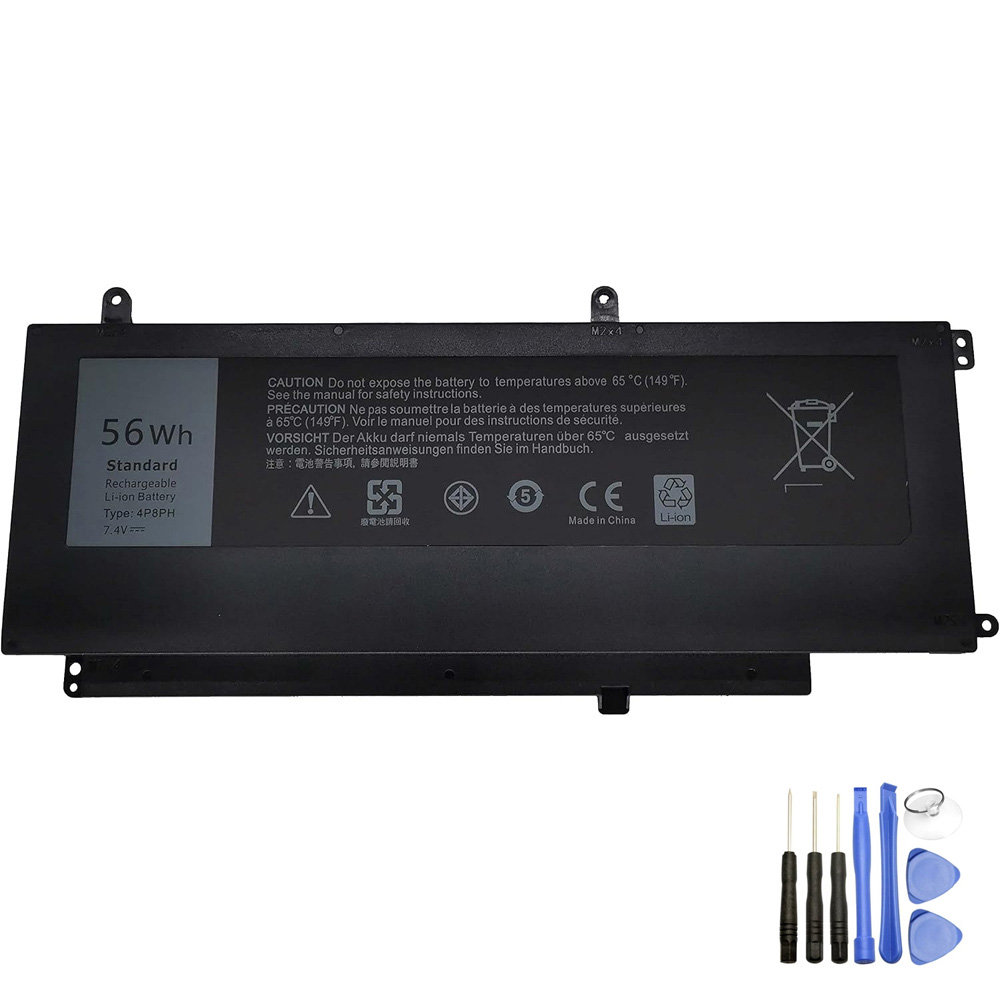 Vervanging voor Dell 4P8PH accu (batterij) 56Wh
