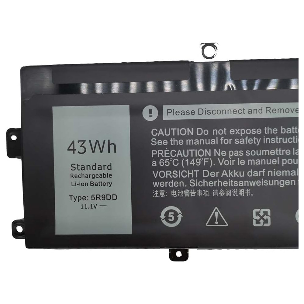 Vervanging voor Dell 5R9DD accu (batterij) 43Wh - Afbeelding 2