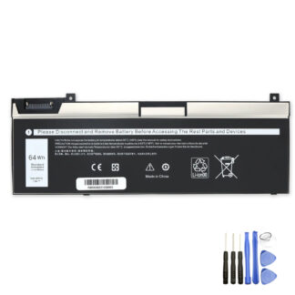 Vervanging voor Dell 5TF10 accu (batterij) 64Wh
