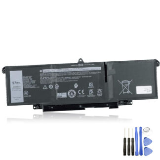 Vervanging voor Dell 66DWX accu (batterij) 57Wh