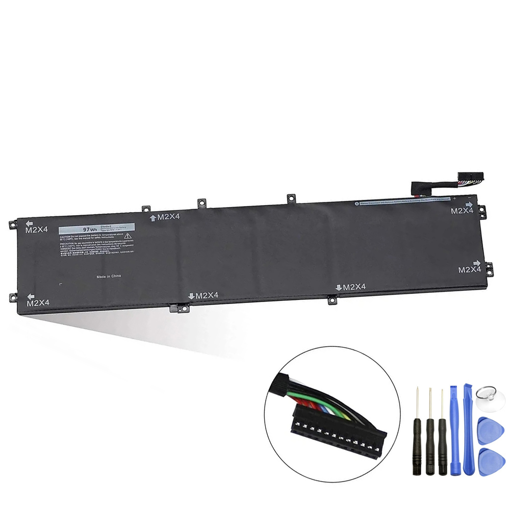 Vervanging voor Dell 6GTPY accu (batterij) 97Wh