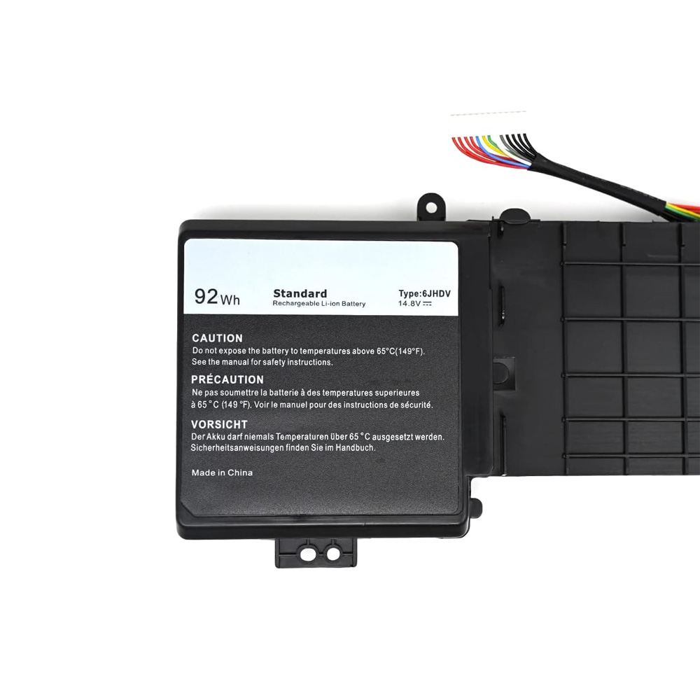 Vervanging voor Dell 6JHDV accu (batterij) 92Wh - Afbeelding 3