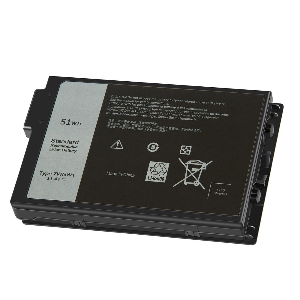 Vervanging voor Dell 7WNW1 accu (batterij) 51Wh