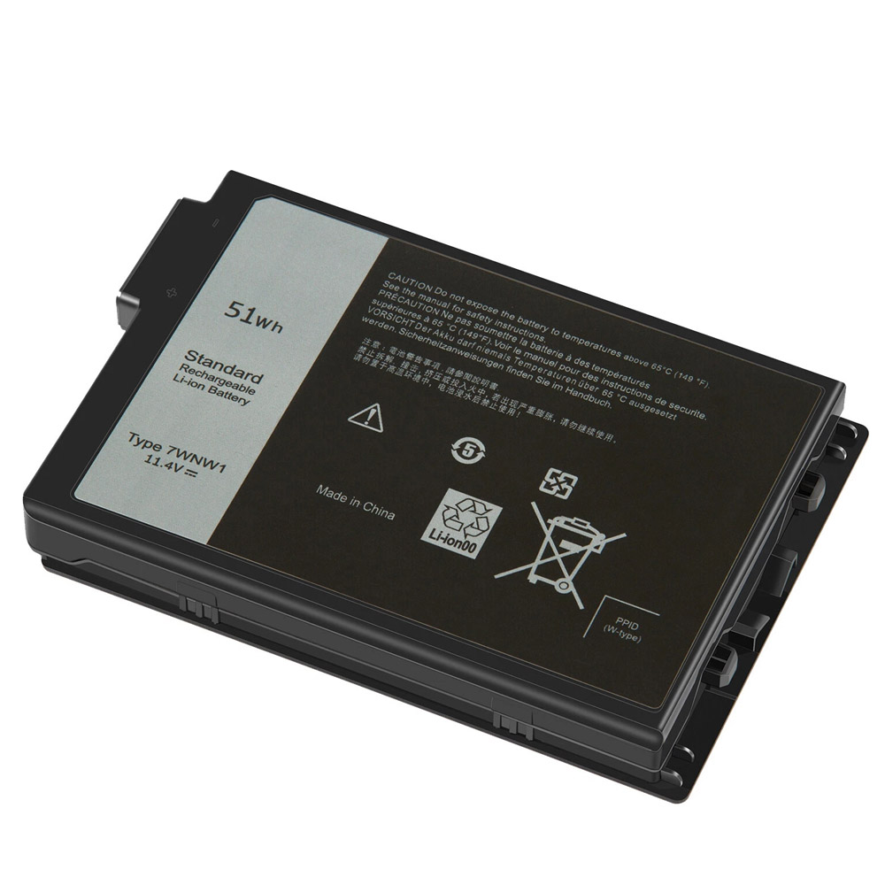 Vervanging voor Dell 7WNW1 accu (batterij) 51Wh - Afbeelding 3