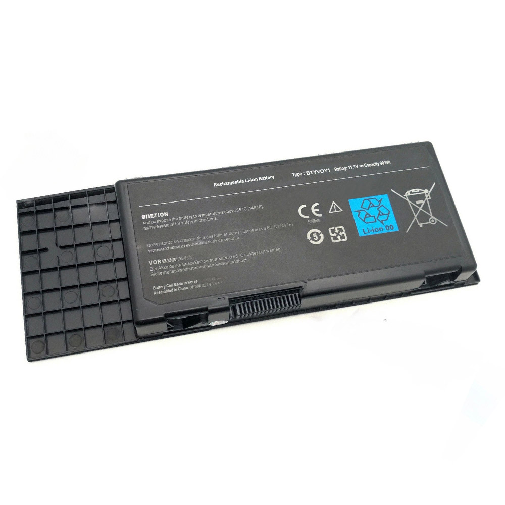 Vervanging voor Dell BTYV0Y1 accu (batterij) 90Wh