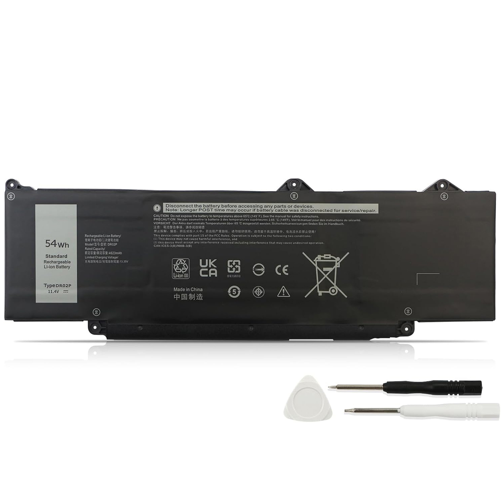 Vervanging voor Dell DR02P accu (batterij) 54Wh