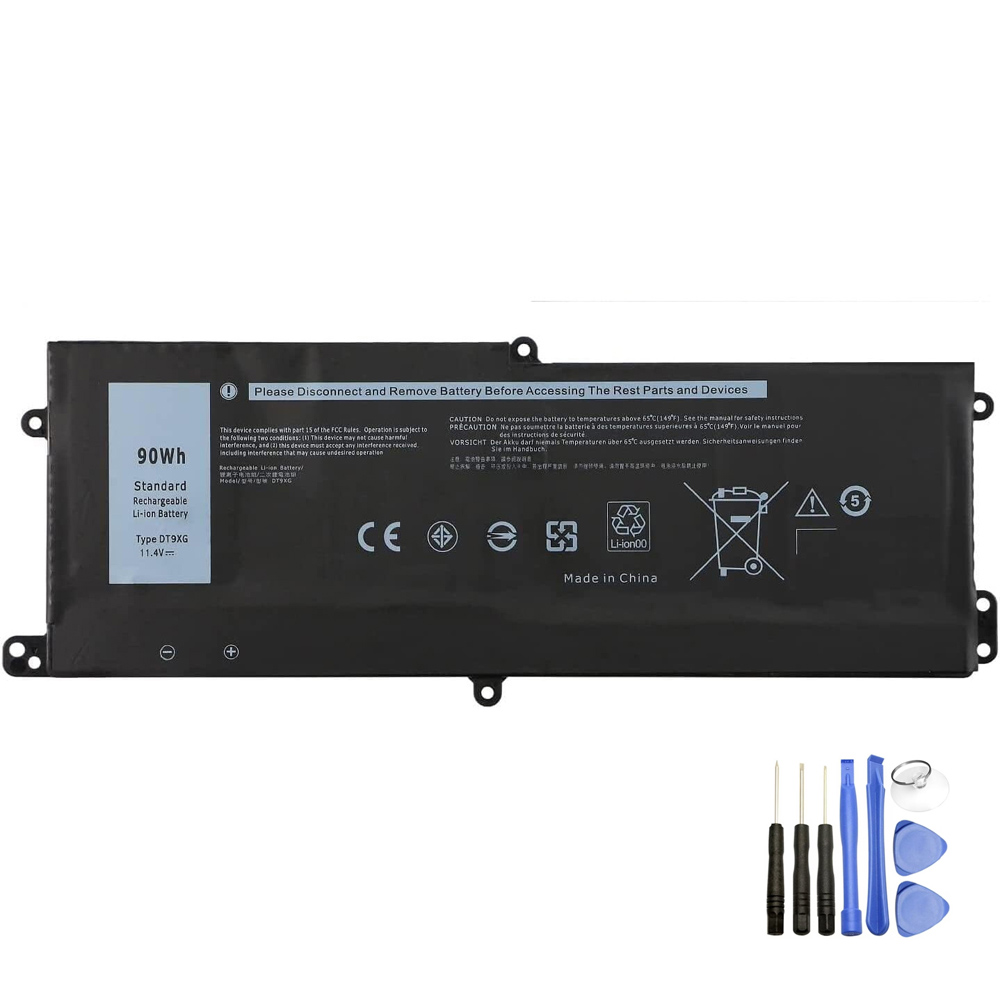 Vervanging voor Dell DT9XG accu (batterij) 90Wh