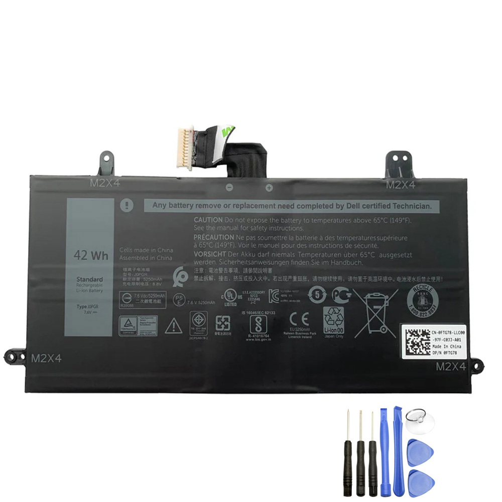 Vervanging voor Dell J0PGR accu (batterij) 42Wh