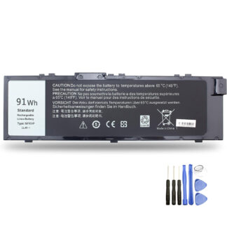 Vervanging voor Dell MFKVP accu (batterij) 91Wh