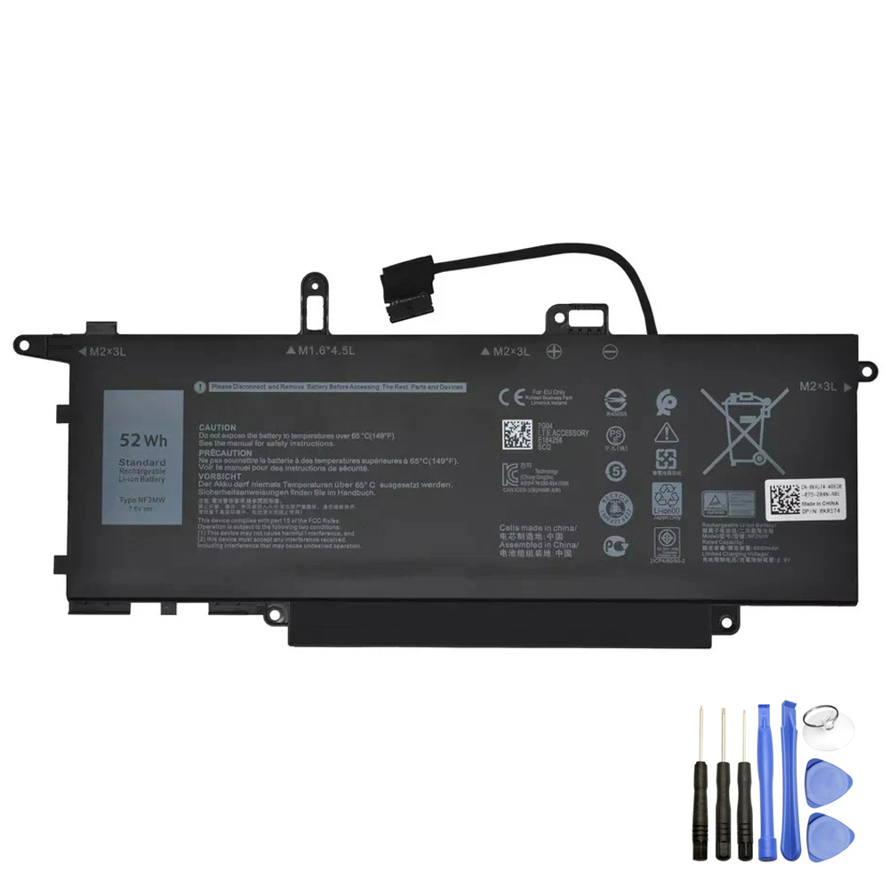 Vervanging voor Dell NF2MW accu (batterij) 52Wh
