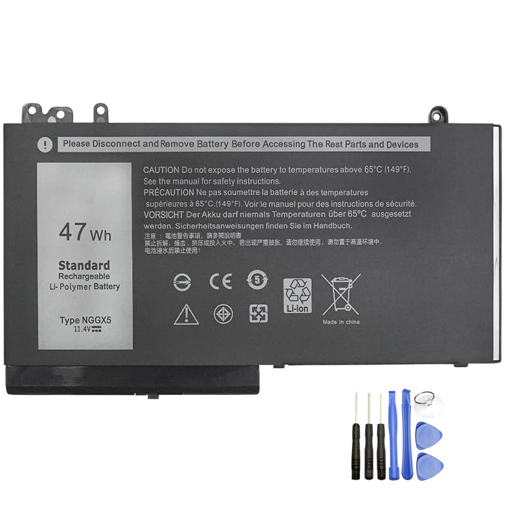 Vervanging voor Dell NGGX5 accu (batterij) 47Wh