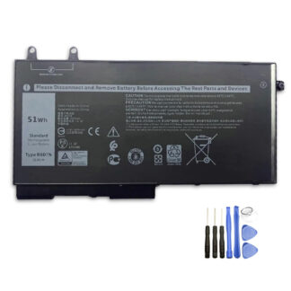 Vervanging voor Dell R8D7N accu (batterij) 51Wh