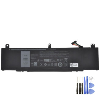 Vervanging voor Dell TDW5P accu (batterij) 76Wh