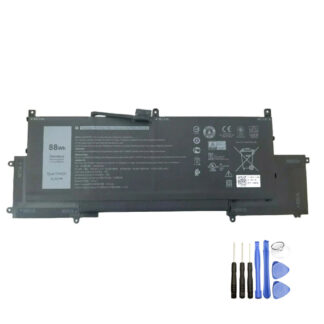 Vervanging voor Dell TVKGH accu (batterij) 88Wh