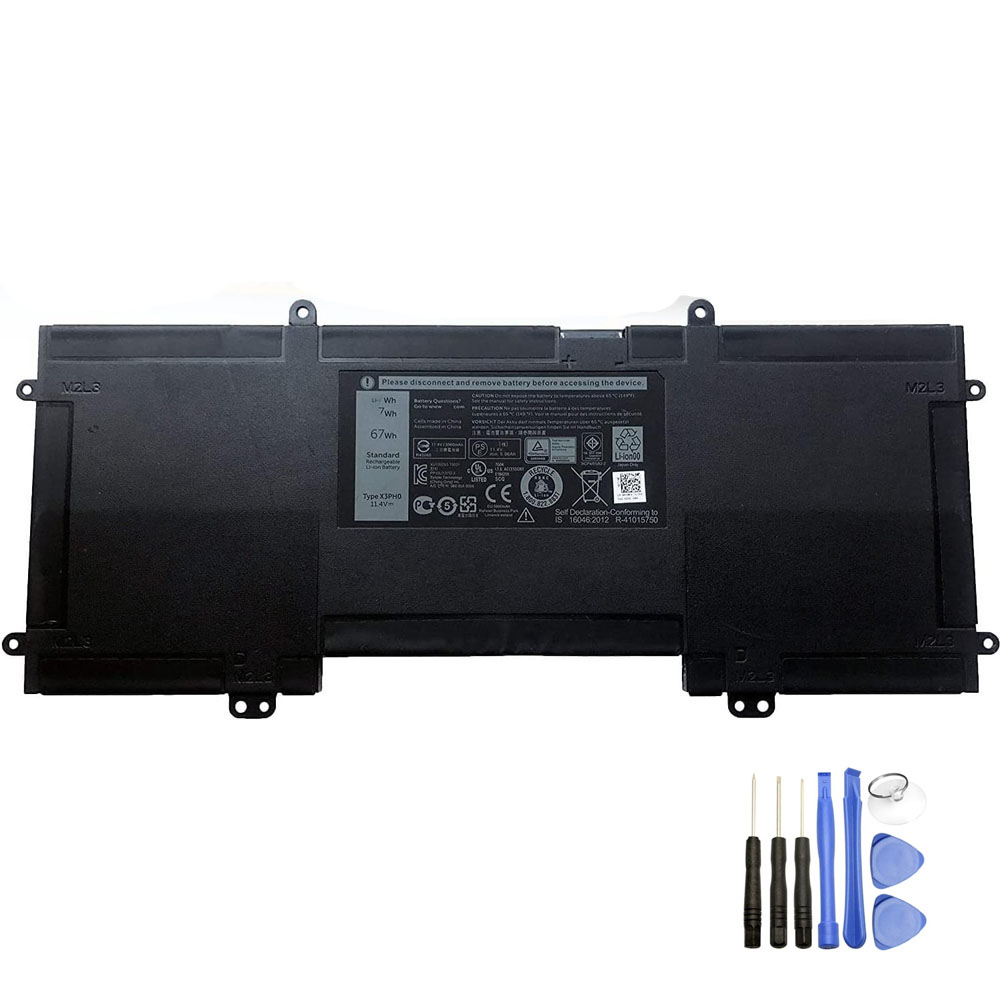 Vervanging voor Dell X3PH0 accu (batterij) 67Wh