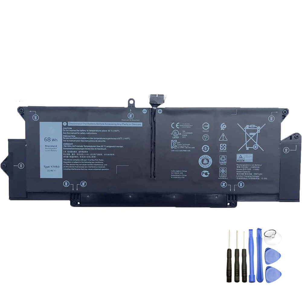 Vervanging voor Dell Y7HR3 accu (batterij) 68Wh