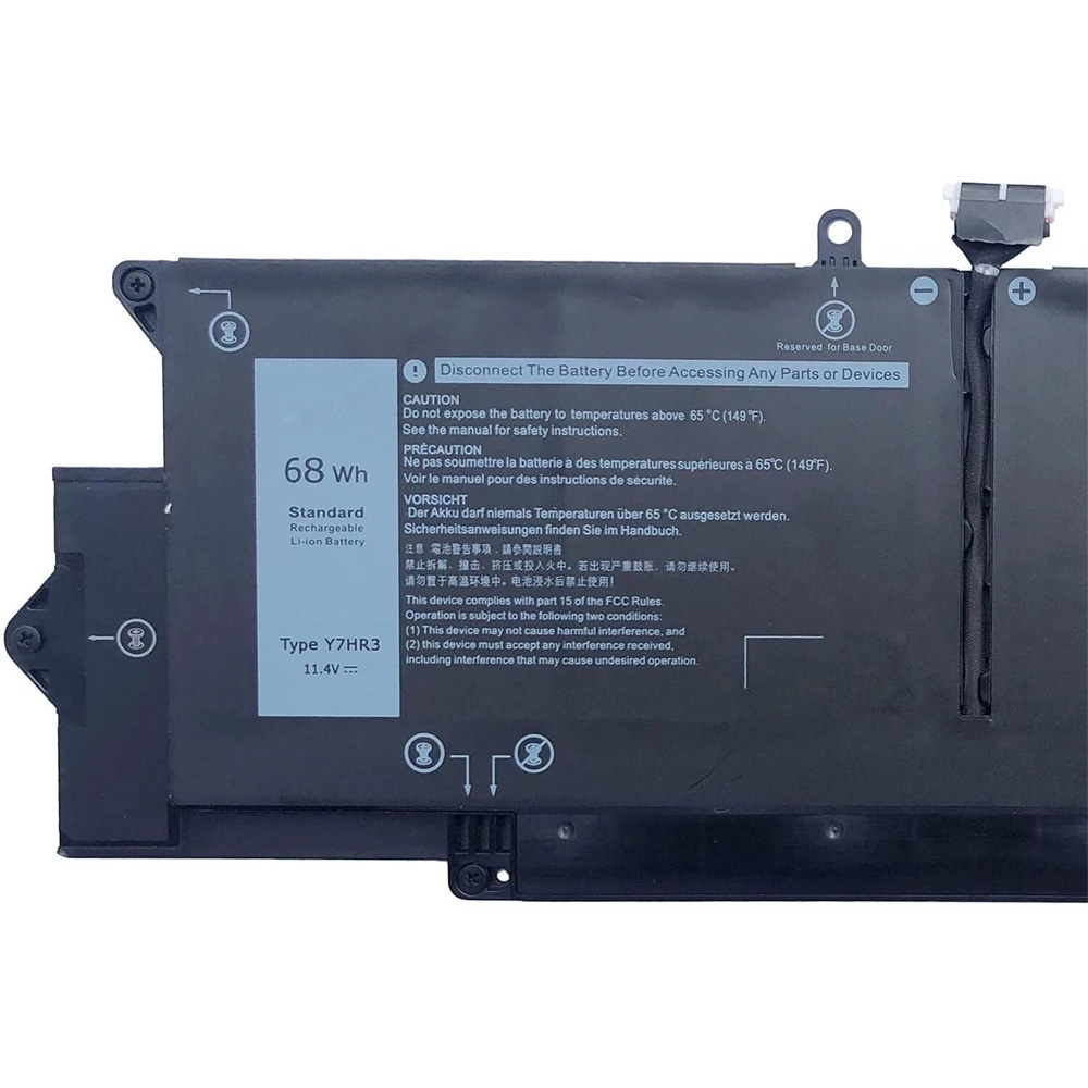 Vervanging voor Dell Y7HR3 accu (batterij) 68Wh - Afbeelding 3